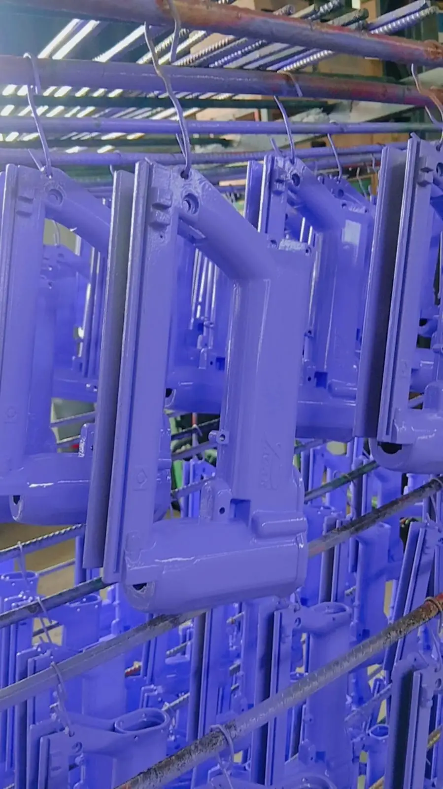 Processo de pintura industrial na Sete Cores